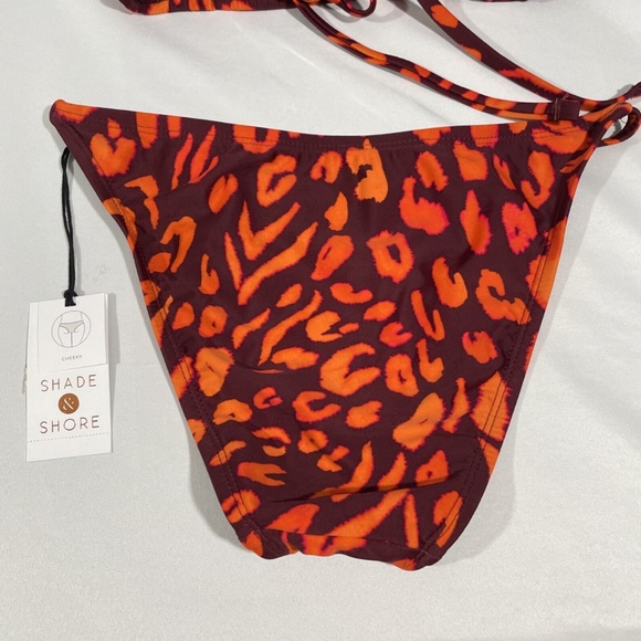 NWT Shade & Shore [ Small‎ ] One Shoulder Top + Cheeky Bikini Bottom - Picture 14 of 14
